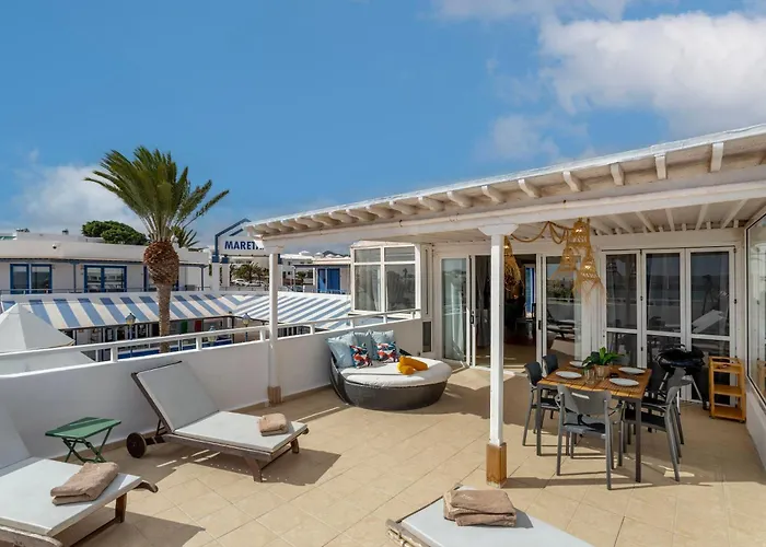 Ocean View Penthouse - Location - 100m To The Appartamento Costa Teguise